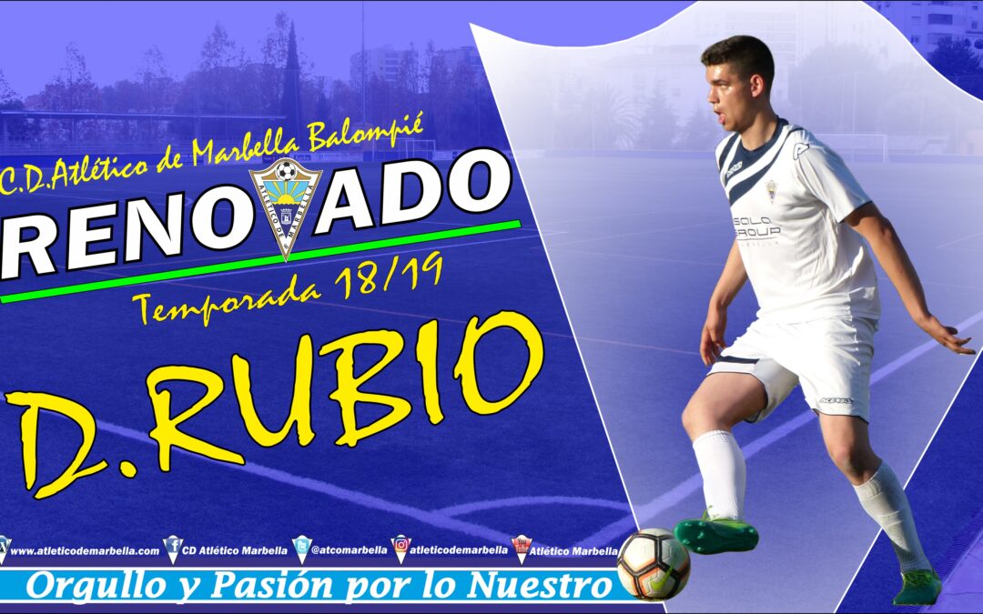 Diego Rubio, renovado